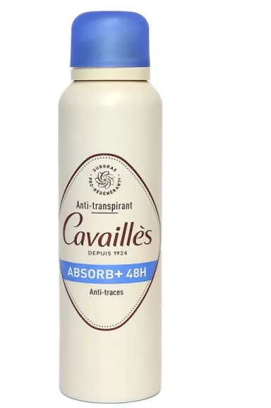Roge Cavailles Deodorants Anti-Transparant Absorb+ 48H Deodorant  150 ml