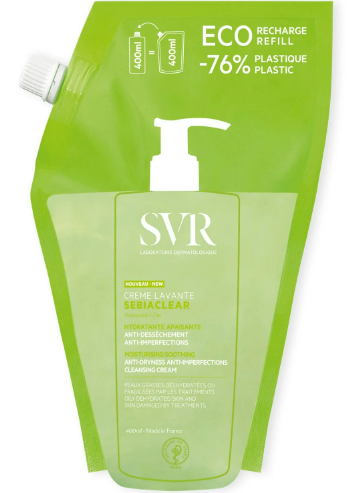SVR Sebiaclear Creme Lavante Crème  400 ml