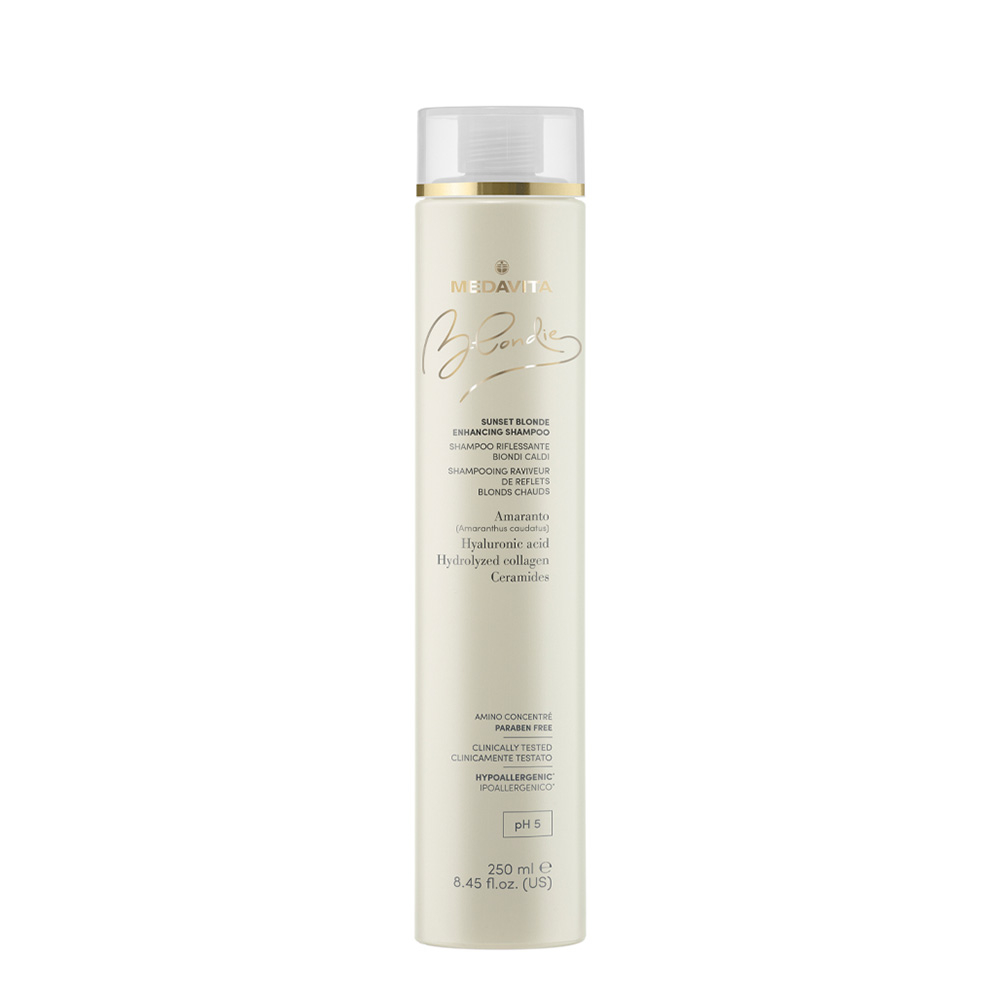 Medavita Blondie Sunset Blonde Enhancing Shampoo Blond Haar 250 ml