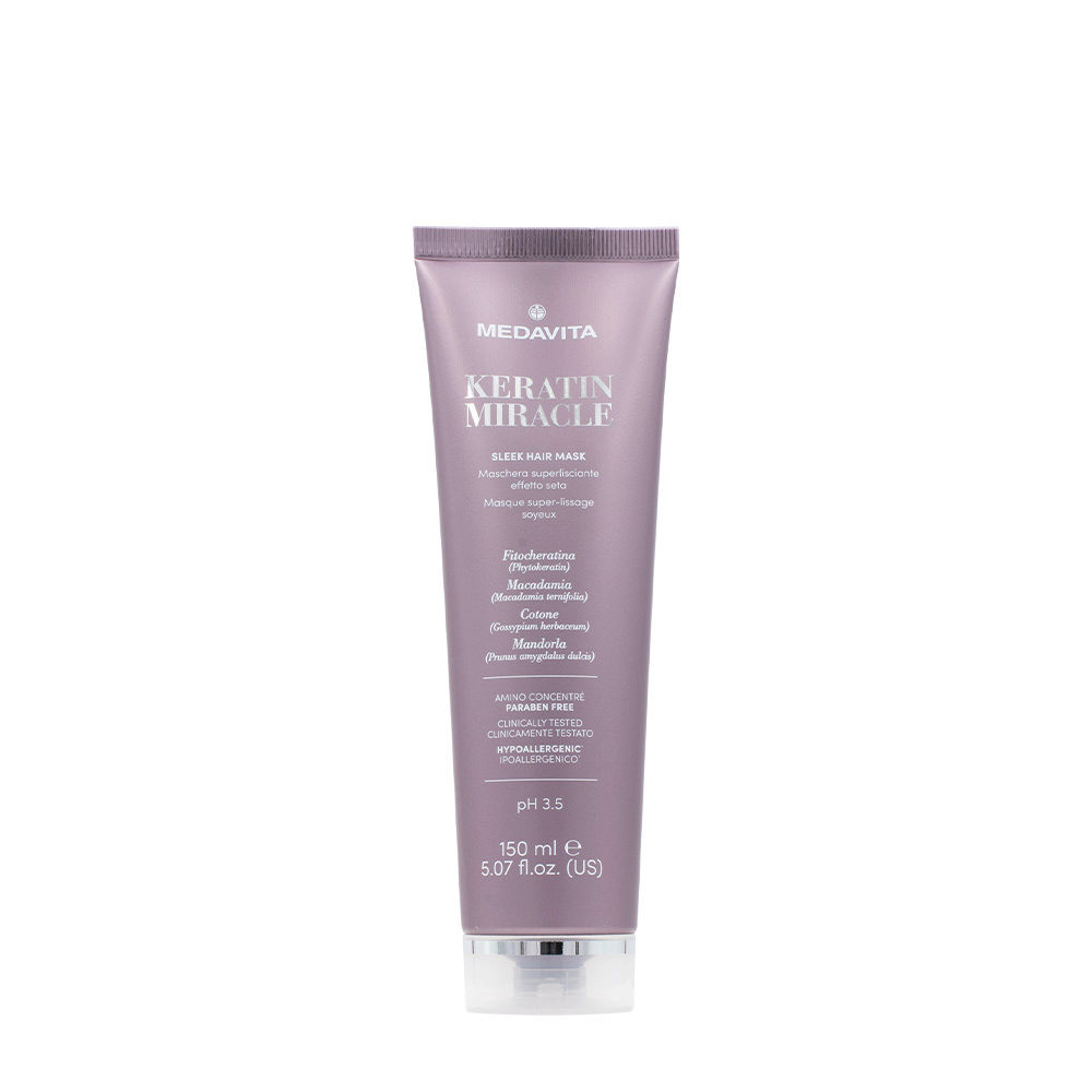 Medavita Keratin Miracle Sleek Hair Mask  150 ml