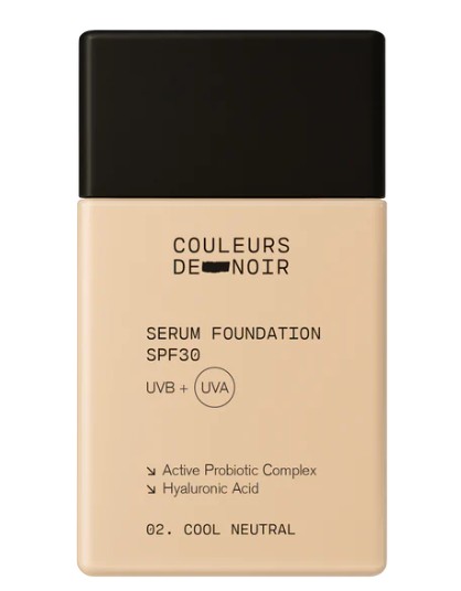 Les Couleurs de Noir Serum Foundation SFP30 02, 30ml