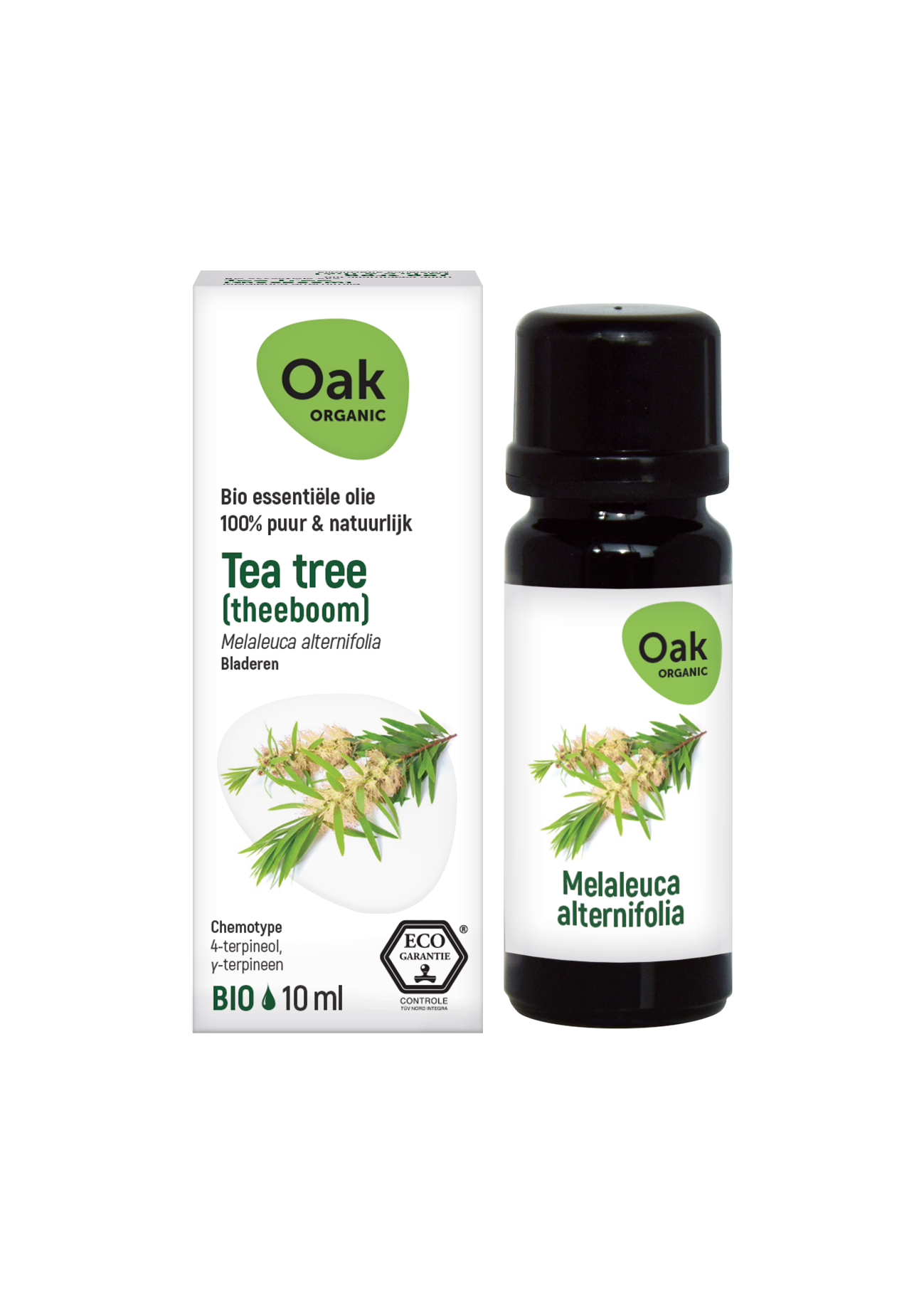 Oak Organic Essential Oils Tea Tree Olie  10 ml