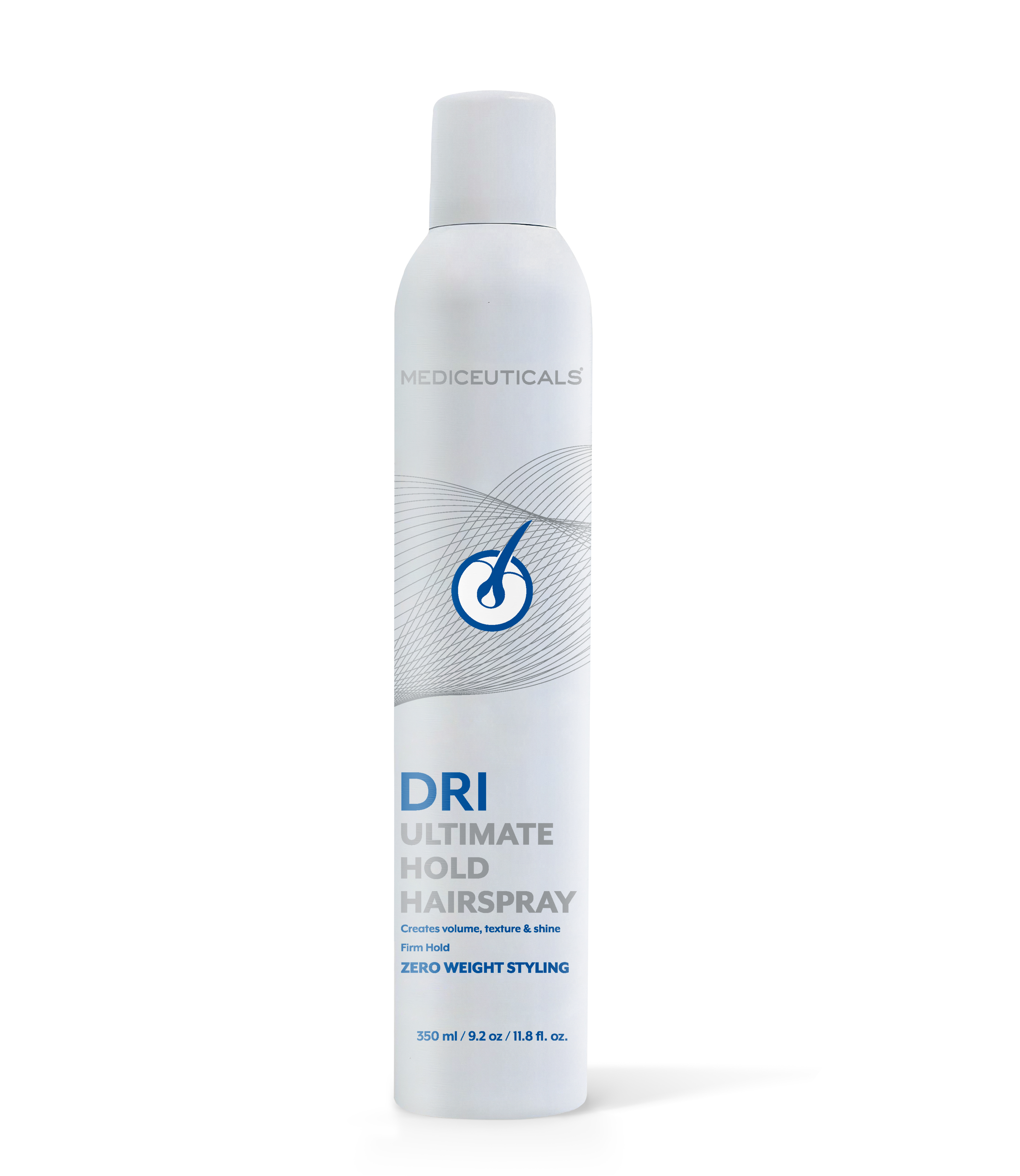 Mediceuticals Zero Weight Styling Dri Ultimate Hold Hairspray Haarlak  350 ml