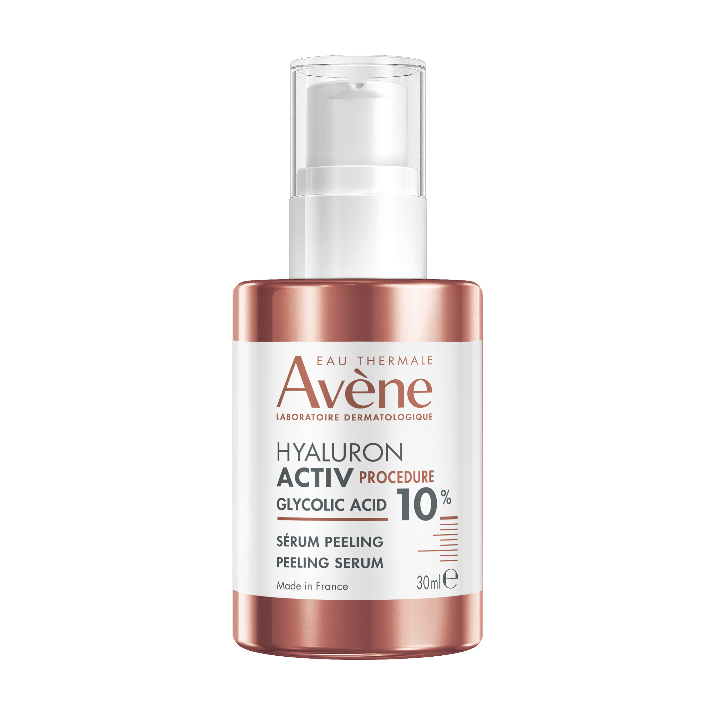 Avène Hyaluron Activ Procedure Acide Glycolique 10% Sérum Peeling Anti-Âge 30 ml