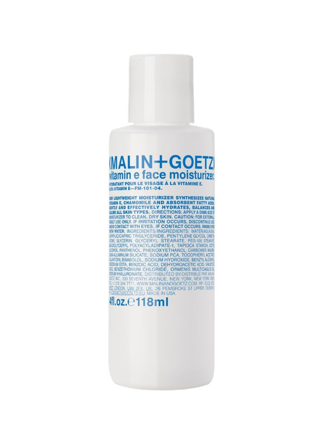 Malin + Goetz Face Vitamin E Face Moisturizer 118 ml