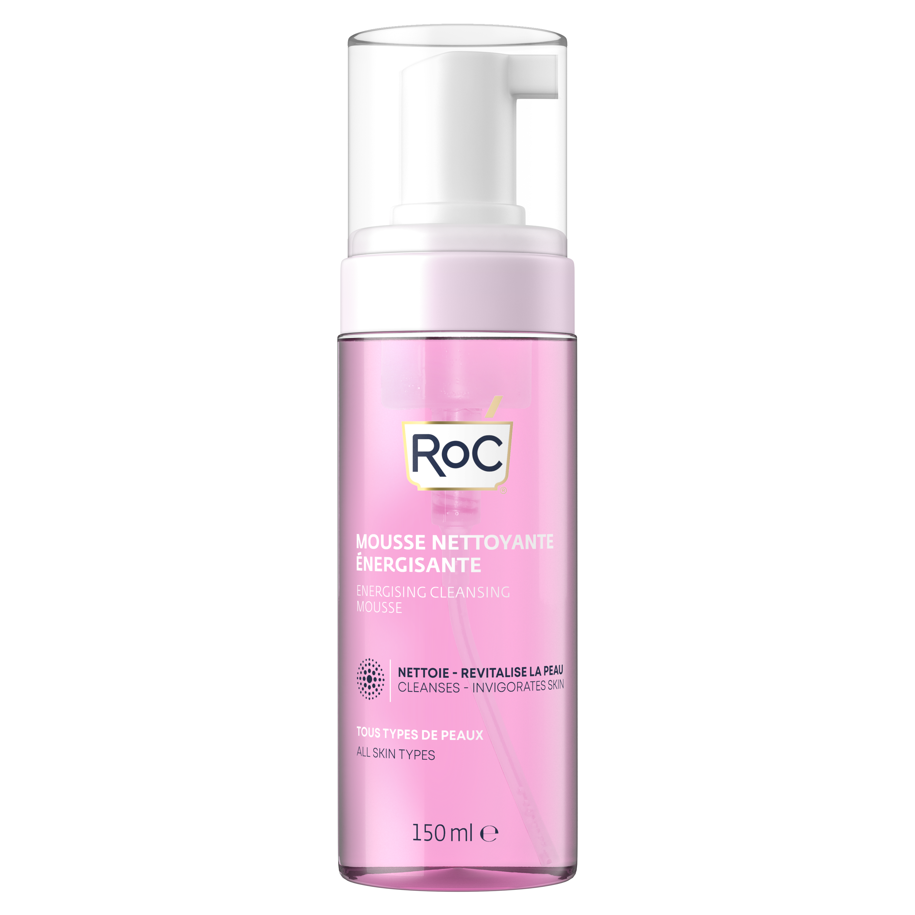 RoC Cleansers Energising Cleansing Mousse  150 ml