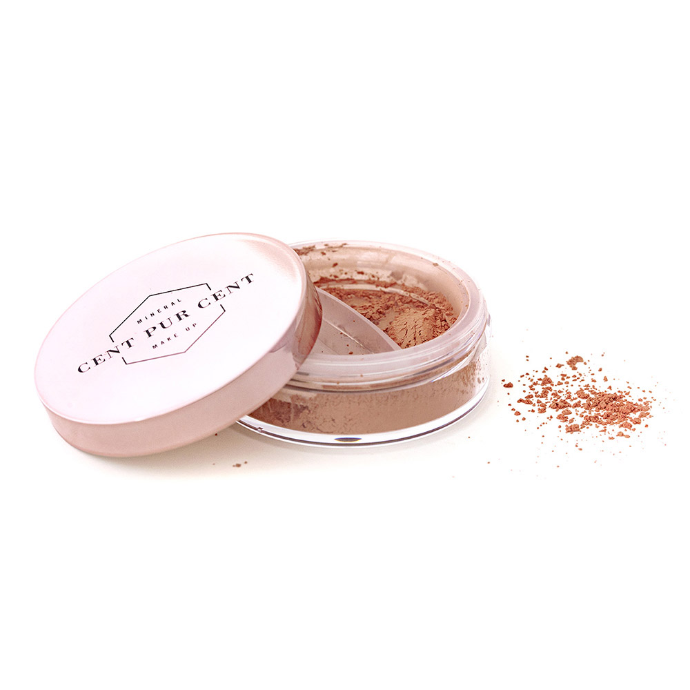 Cent Pur Cent Loose Mineral Blush Bronze 6 gr