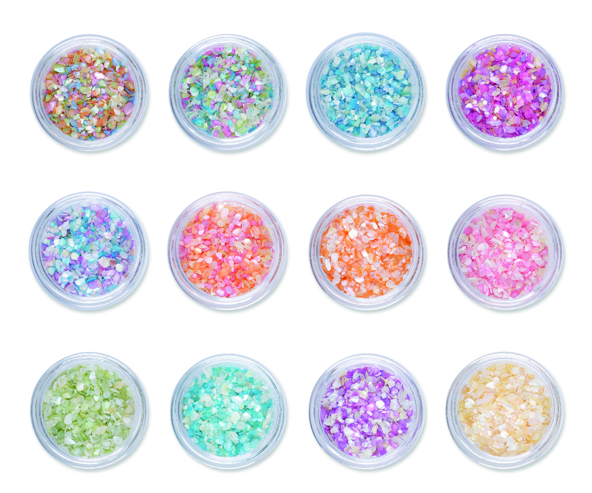 Sibel Nails Art Glitter Nail Art 1 Accessoire Ref.61020 89 Tuttifrutti 24 gr