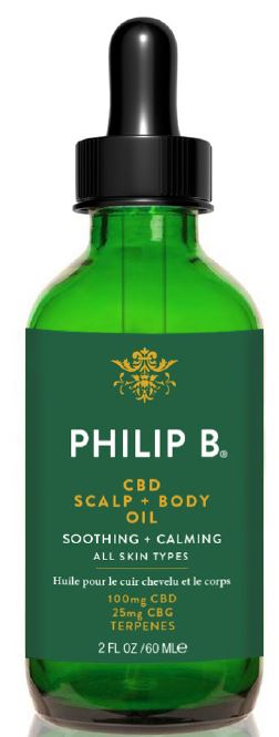 Philip B Bath & Body Cbd Scalp + Body Oil  60 ml