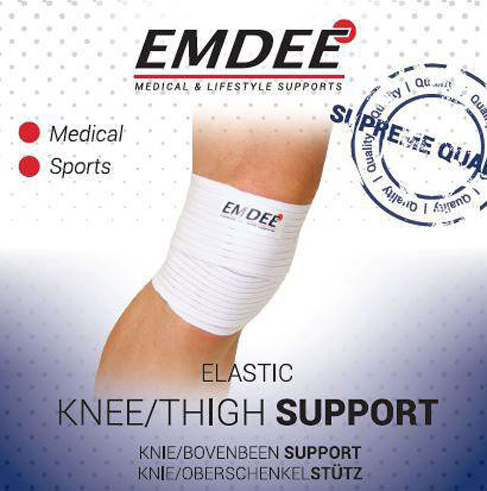 Emdee Elastische Support Bandages Knee/Thigh Support Bandage One Size Art.57320 1Pce.