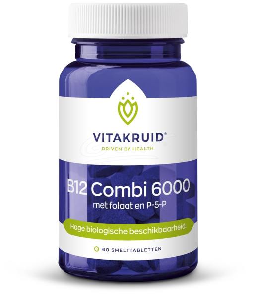 Vitakruid B12 Combi 60000 Tabletten Vermoeidheid 60 Tab