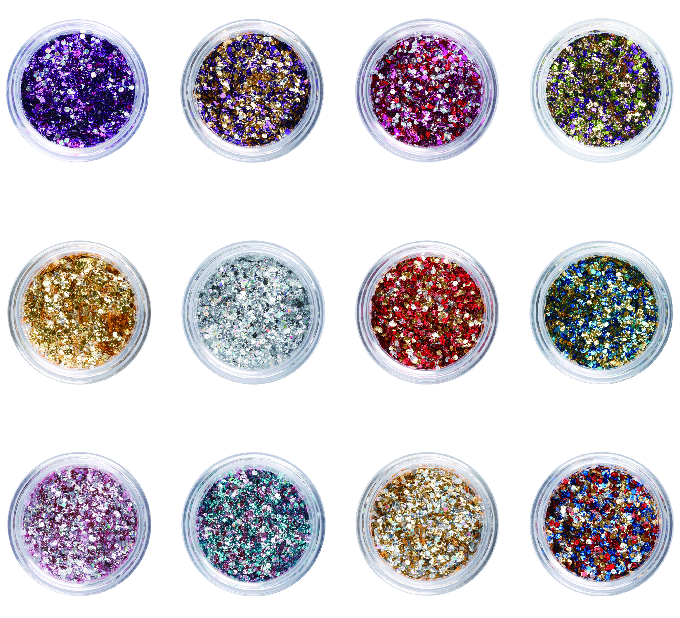 Sibel Nails Art Glitter Nail Art 12 Accessoire Ref.61020 92 Blingbling 12 gr