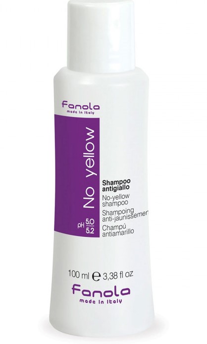 Fanola No Yellow No-Yellow Shampoo Blond Haar/Highlights 100 ml
