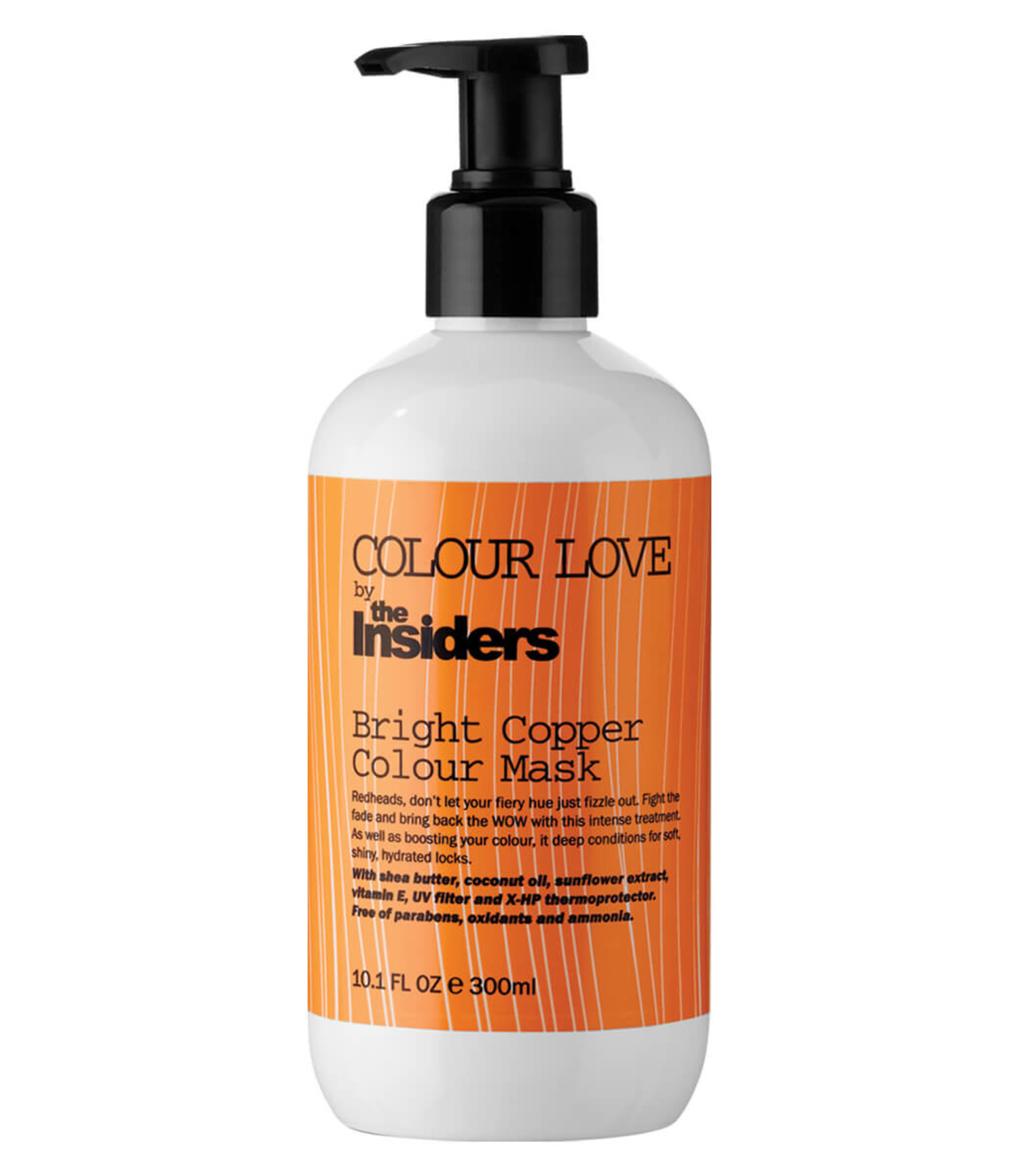 The Insiders Colour Love Bright Copper Masque De Couleur 300ml