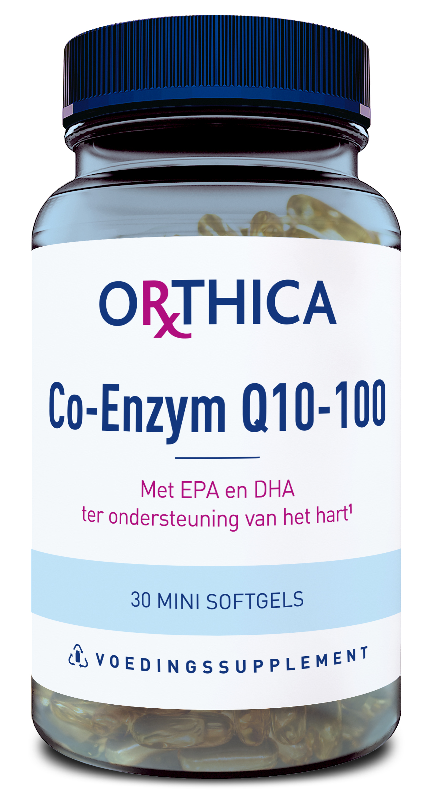 Orthica Co-Enzym Q10-100 Capsules  30 Cap