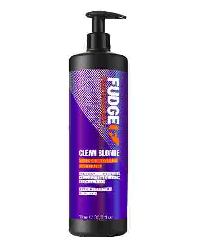 Fudge Care Clean Blonde Violet-Toning Shampoo 1000 ml