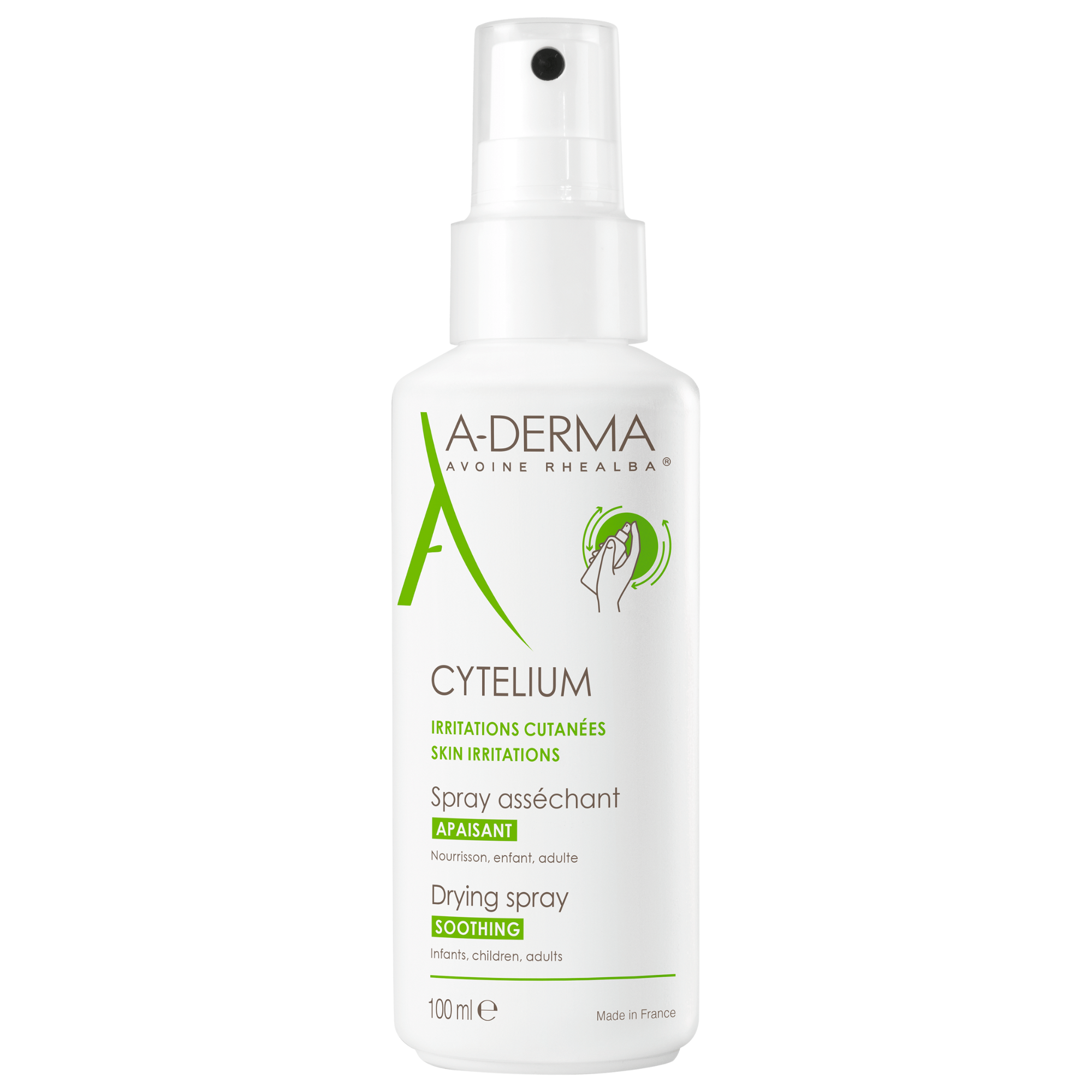 A-Derma Cytelium Spray Asséchant Dagcrème  100 ml