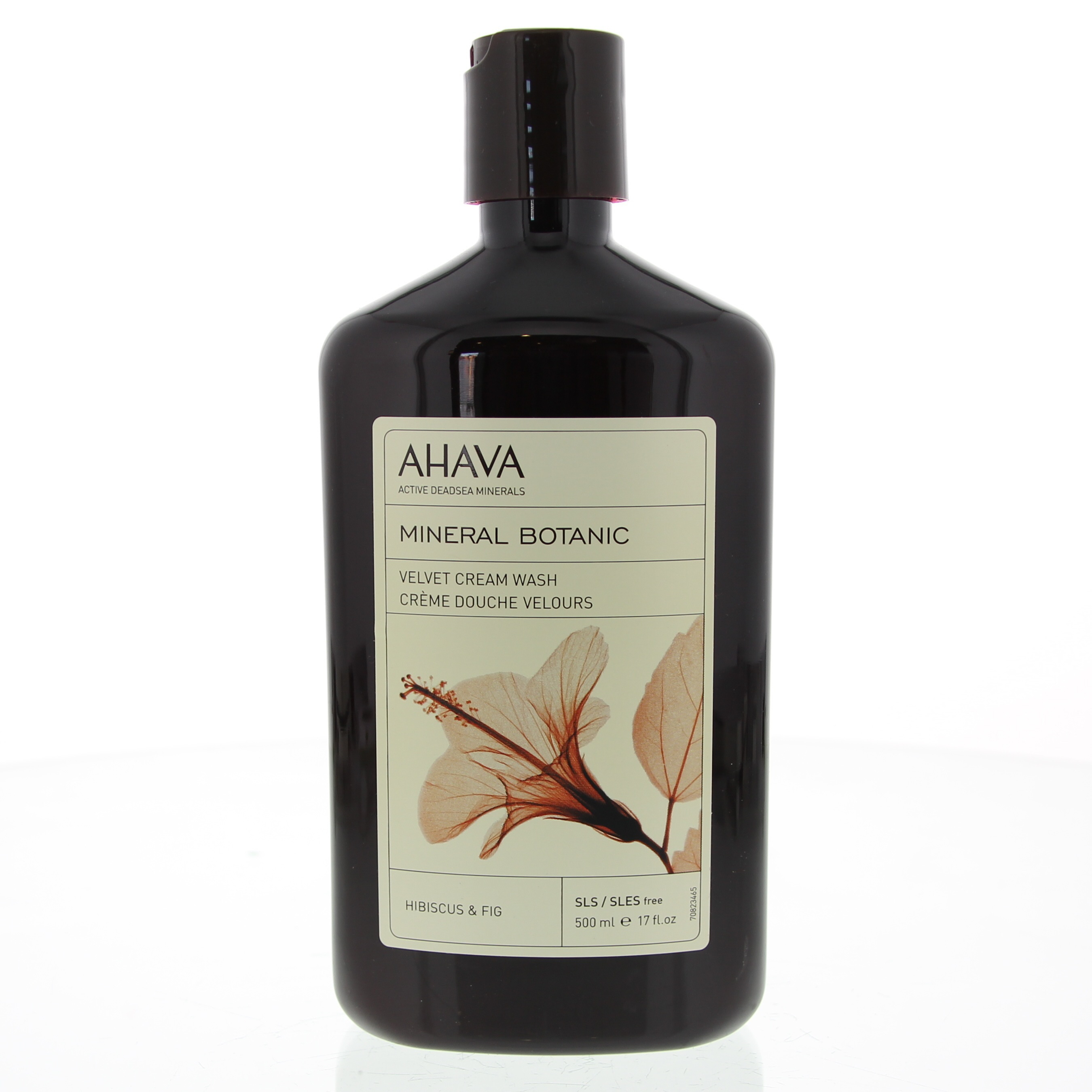 Ahava Mineral Botanic Velvet Cream Wash Crème Hibiscus & Fig 500 ml