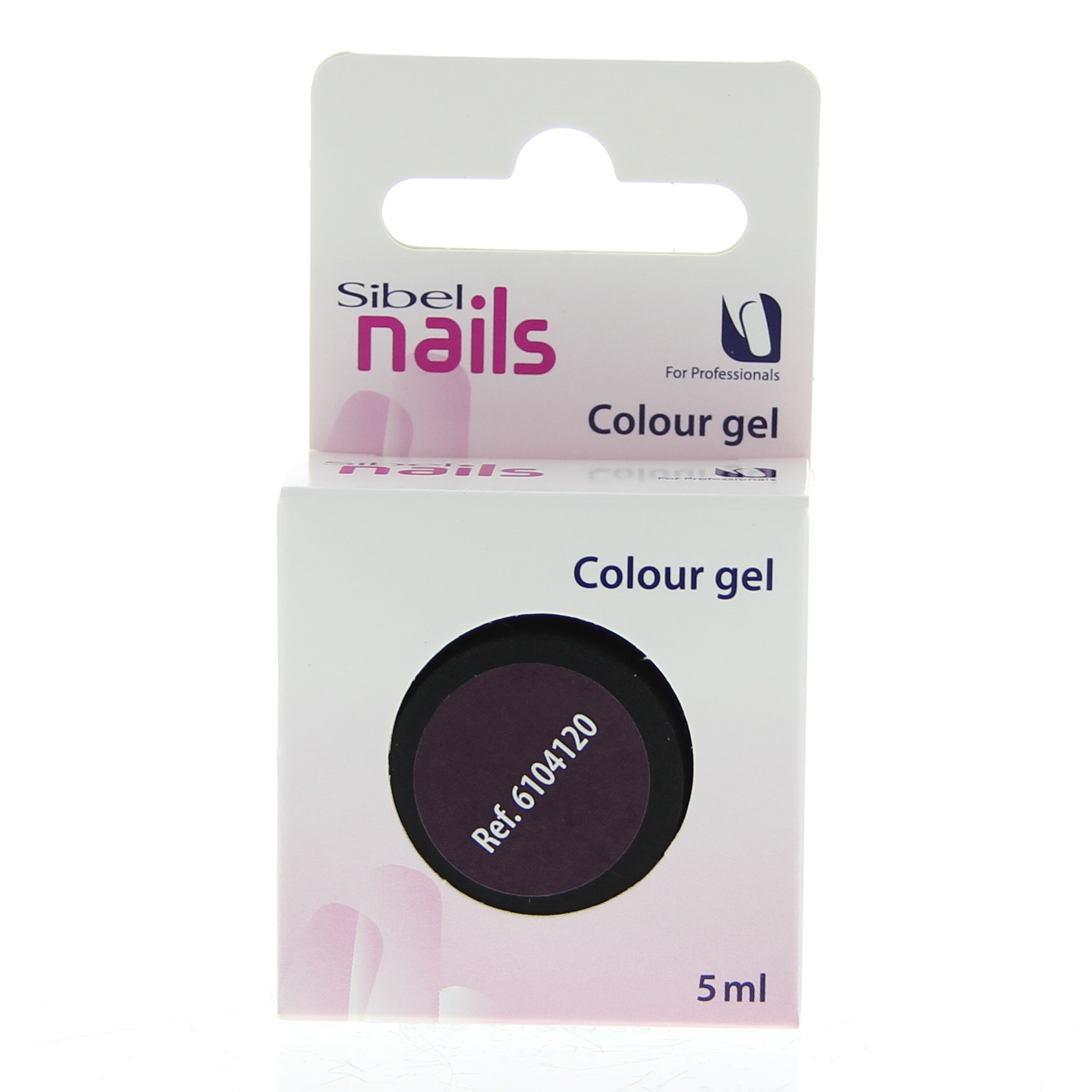 Sibel Nails Gels Colour Gel Dark Purple 5 ml