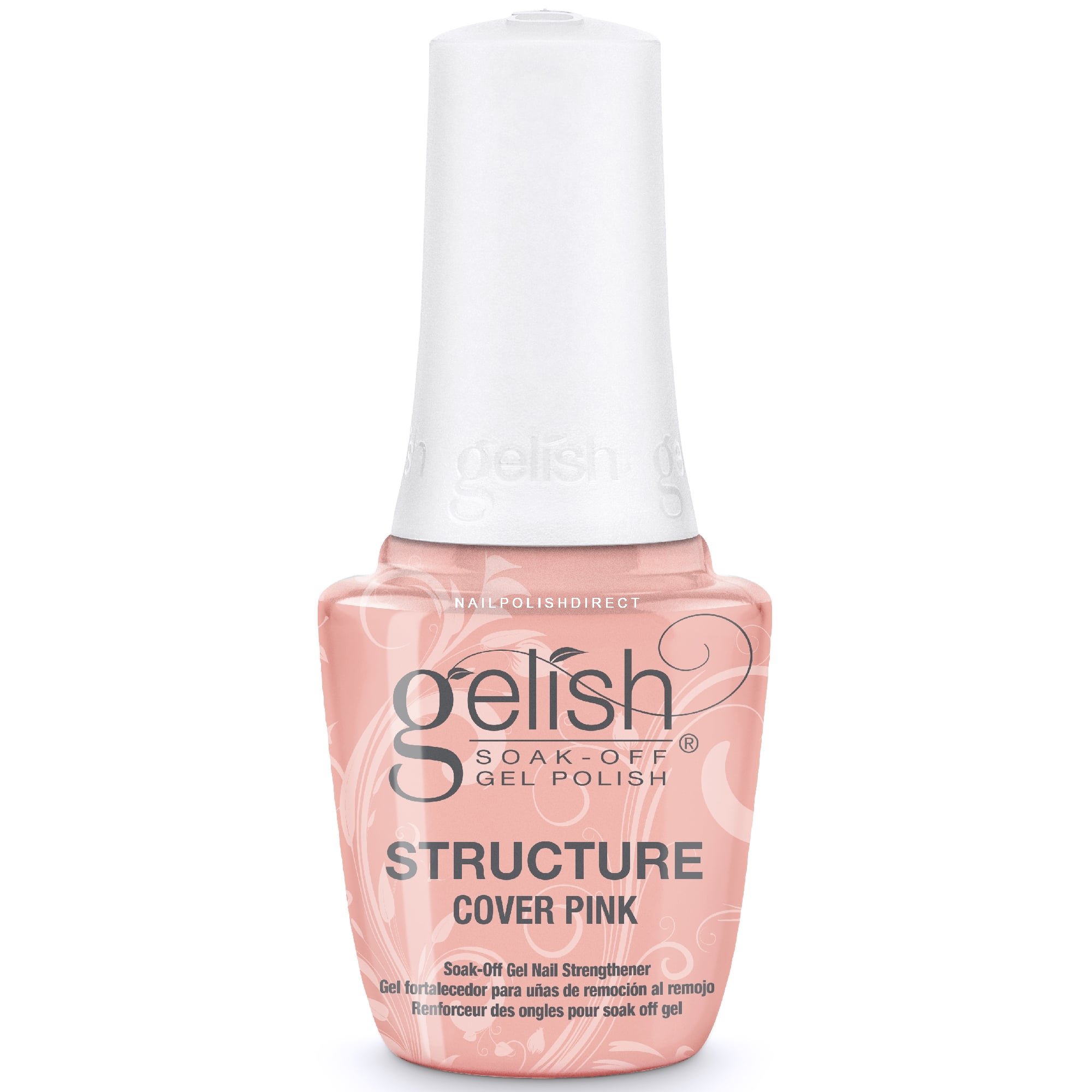 Gelish Basis Structure Cover Pink Soak-Off Nail Strengthener Gel Ref.1140005 15 ml