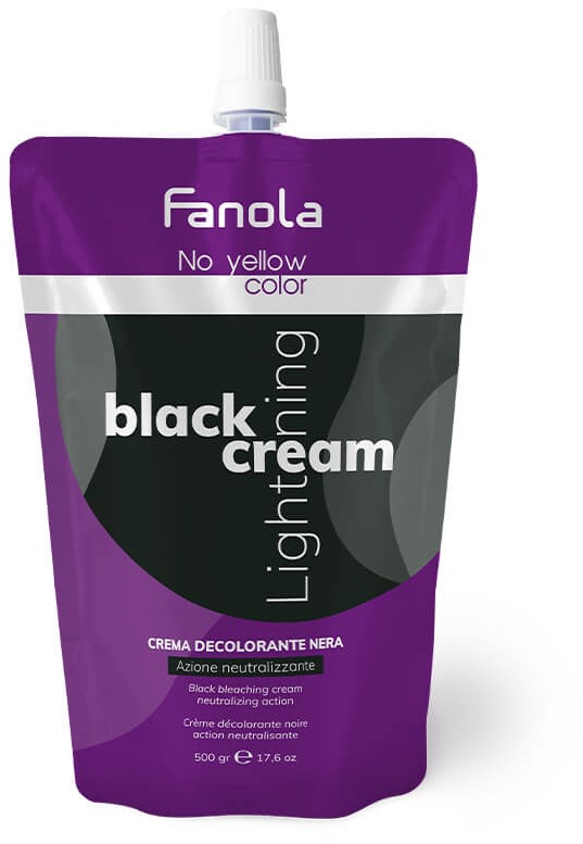 Fanola No Yellow Black Lightening Crème Blond Haar/Highlights 500 gr