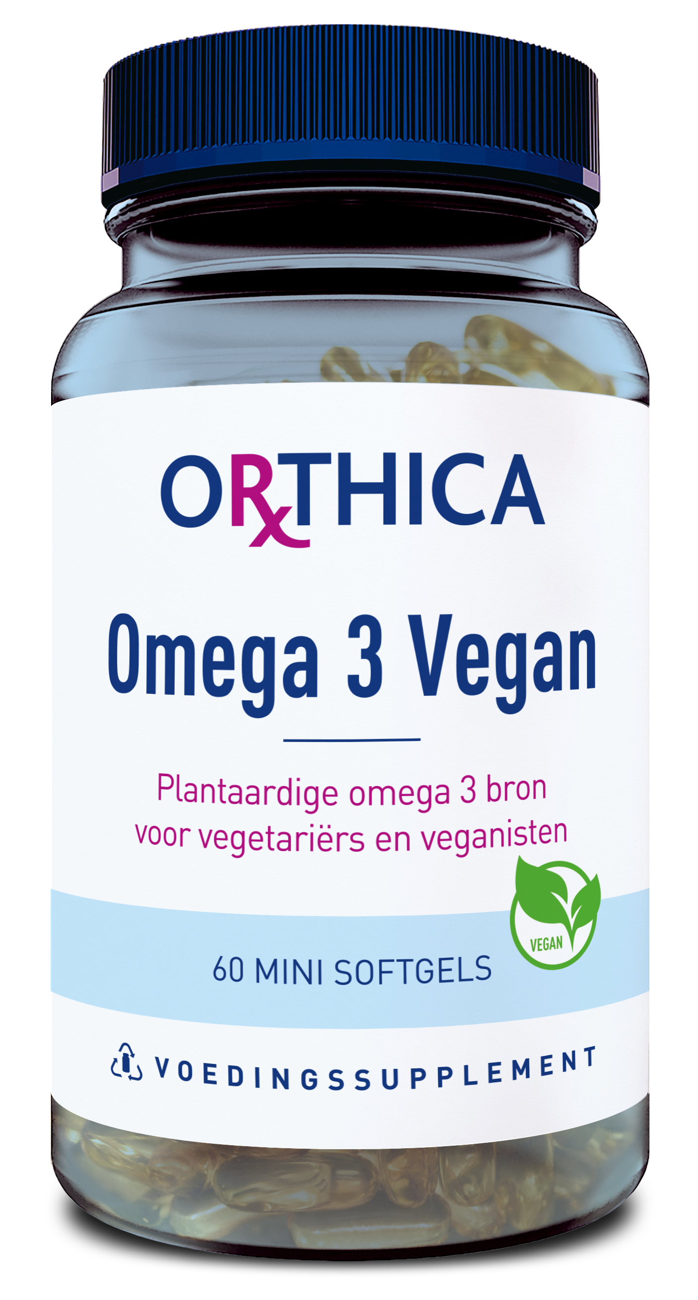 Orthica Omega 3 Vegan Capsules  60 Cap