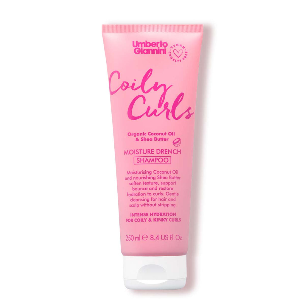 Umberto Giannini Coily Curls Moisture Drench Shampoo  250 ml