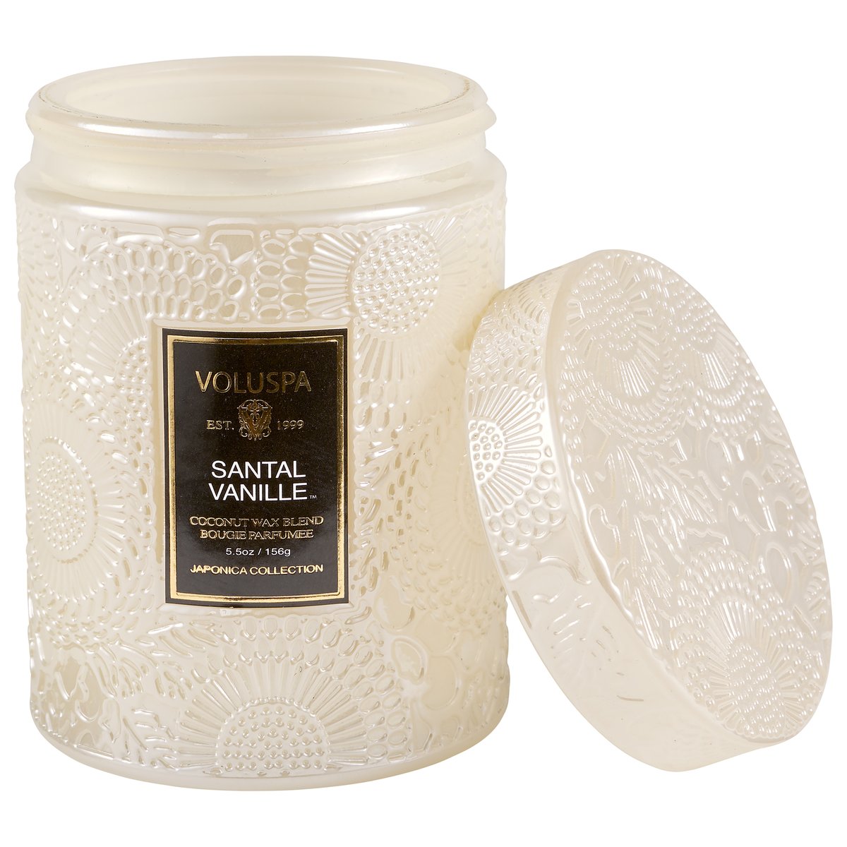 Voluspa Japonica Collection Santal Vanille Small Jar Candle Geurkaars  127 gr