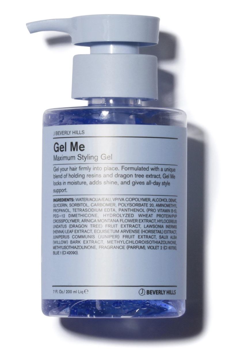 J Beverly Hills Blue Gel Me Maximum Styling Gel  200 ml