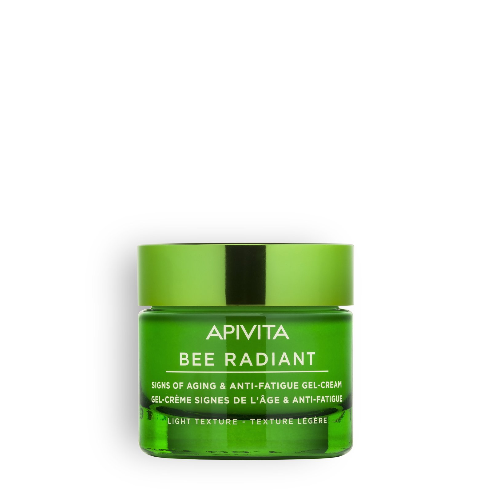 Apivita Face Care Bee Radiant Signs of Aging & Anti-Fatigue Gel- Cream Dagcrème White Peony & Patented Propolis 50 ml