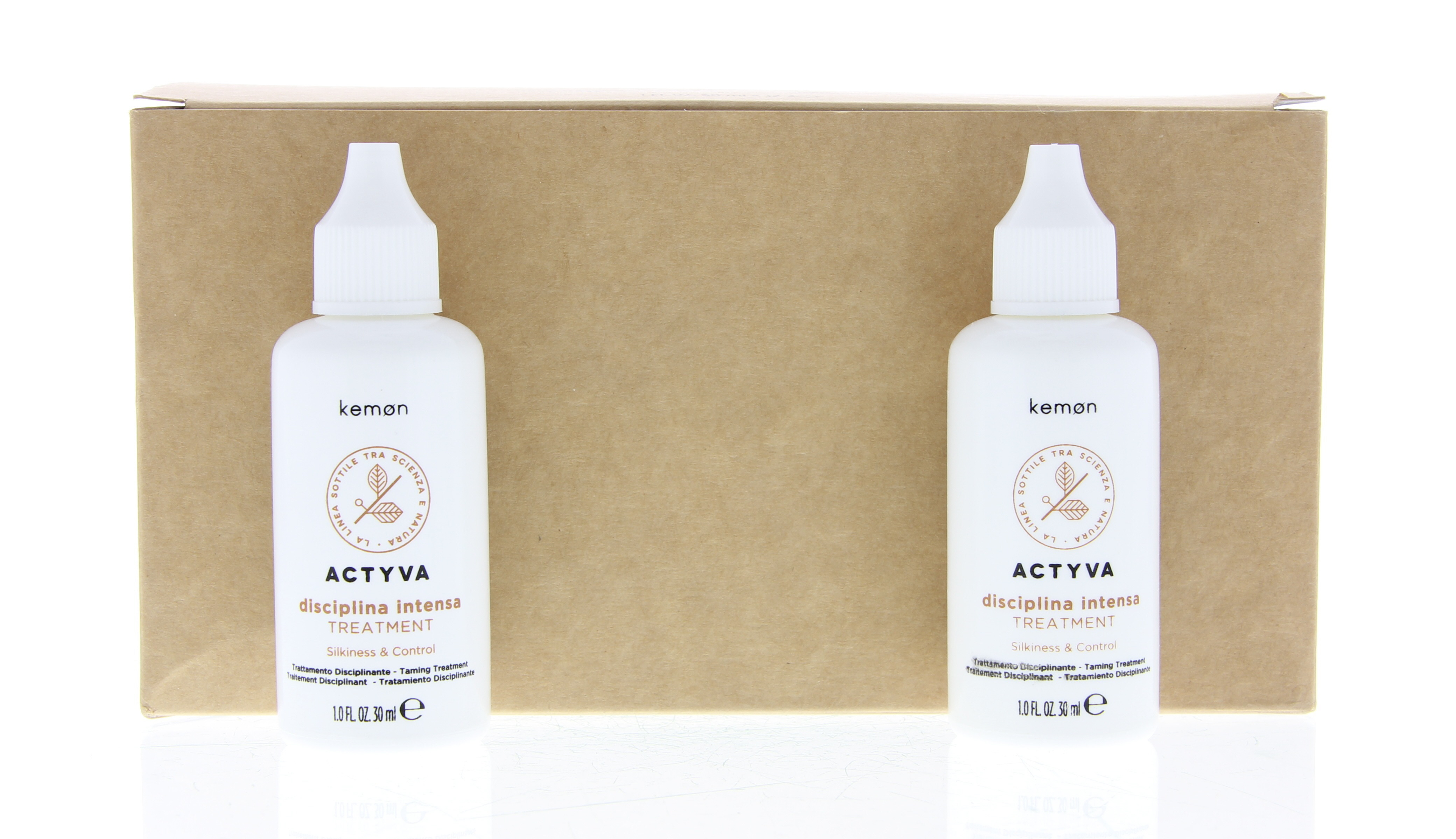 Kemon Actyva Disciplina Intensa Treatment 12x30ml Ampullen Weerbarstig Haar 360 ml