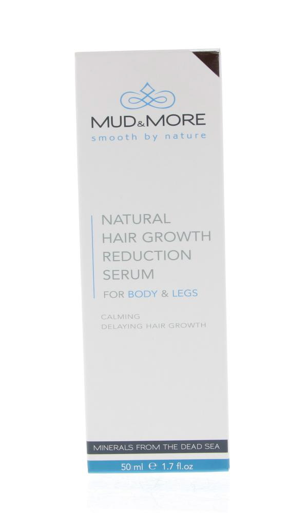 Mud & More Woman/Men Natural Hair Growth Reduction Serum Lichaam & Benen 50 ml
