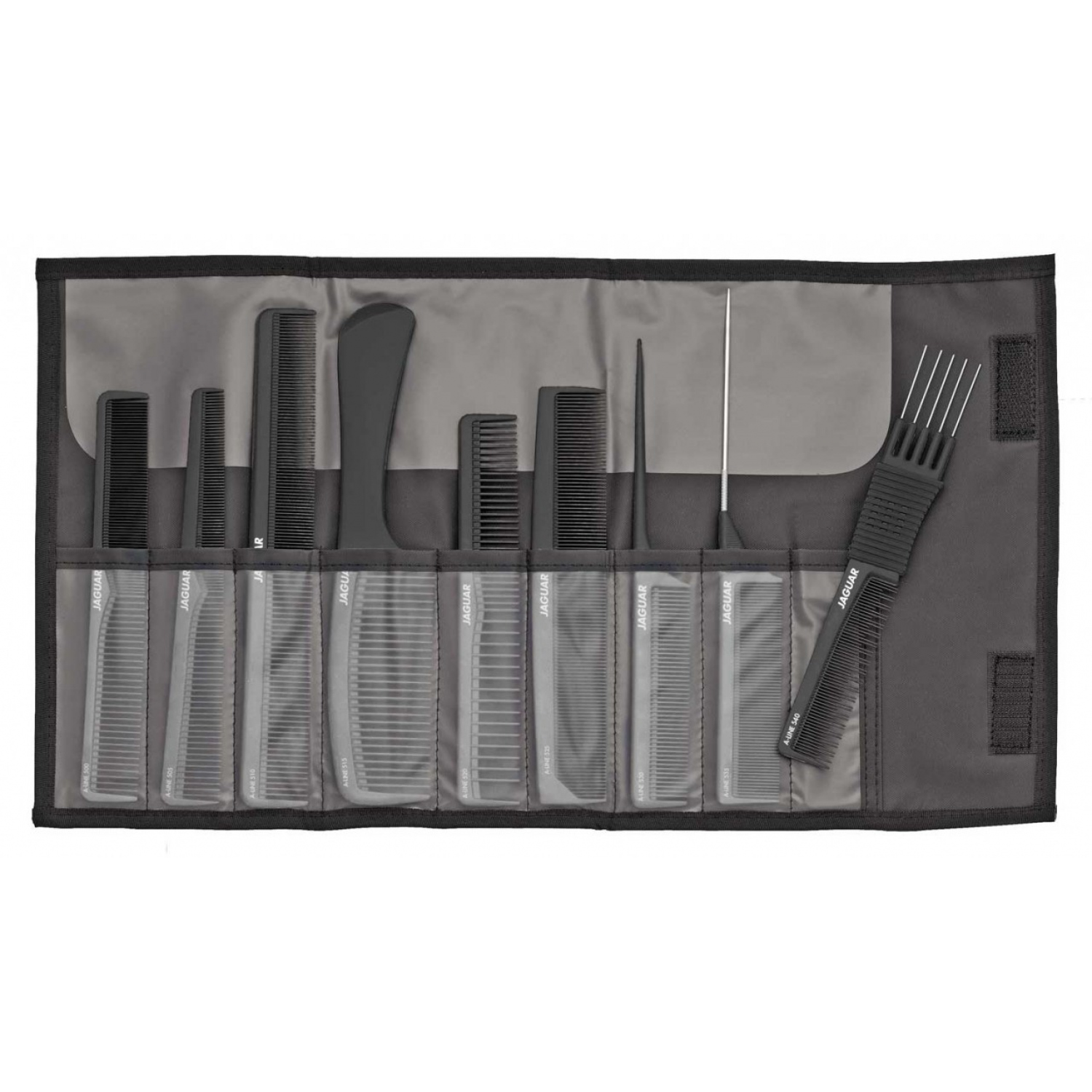 Jaguar Combs A-Line Comb Set Black Set A599-1 1 Pak
