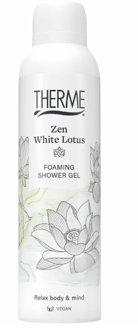 Therme Zen White Lotus Foaming Shower Gel Mousse  200 ml