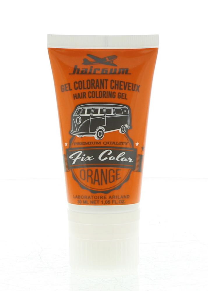 Hairgum Fix Color Hair Coloring Gel Ref.022400222 Orange 30 ml