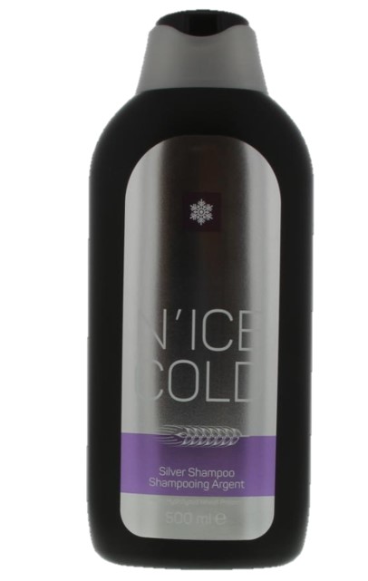 N'Ice Cold Silver Shampoo Blond/Wit Haar 500 ml