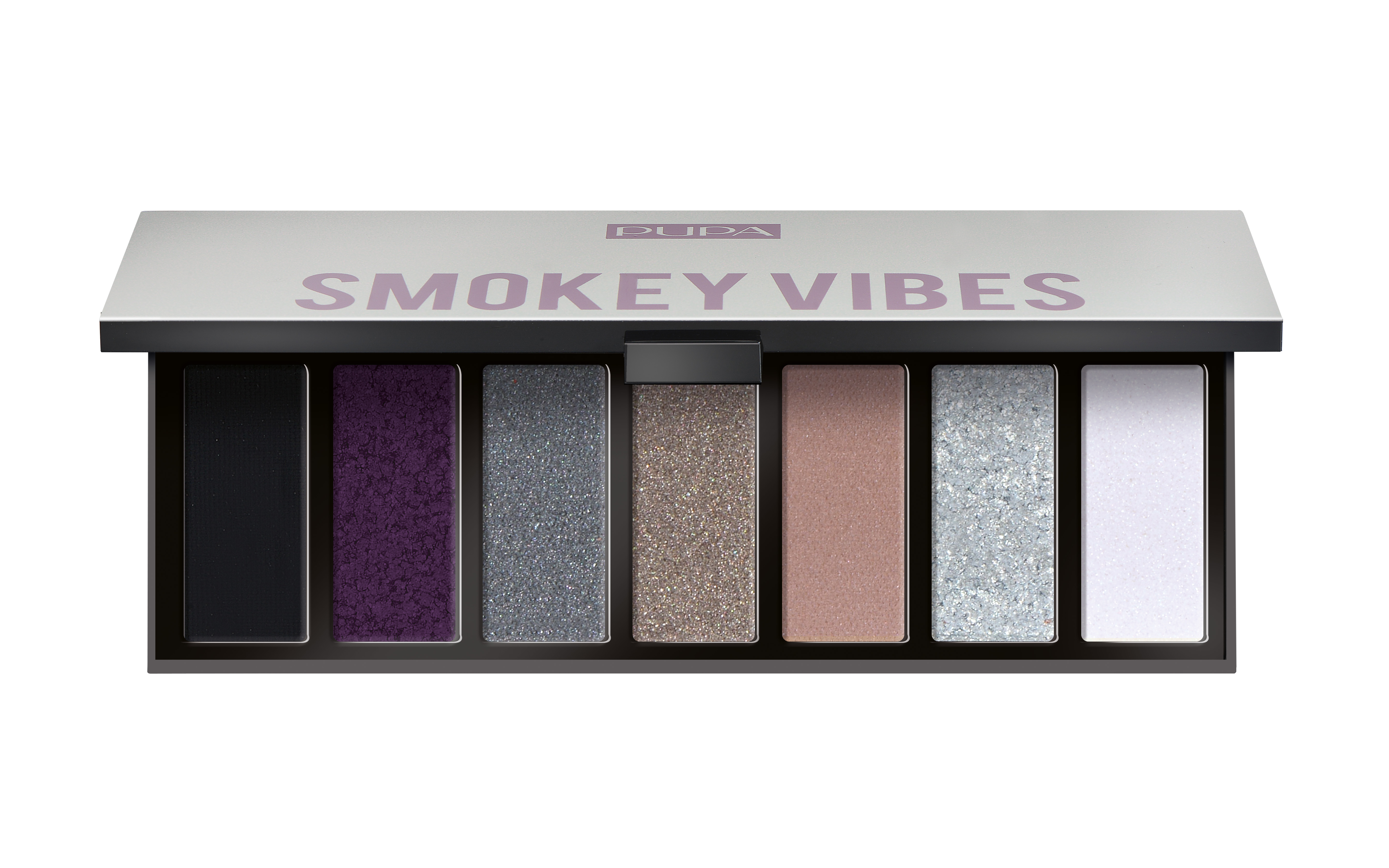 PUPA Maquillage yeux Make Up Stories Palette dombre à paupières multi-finitions 002 Smokey Vibes