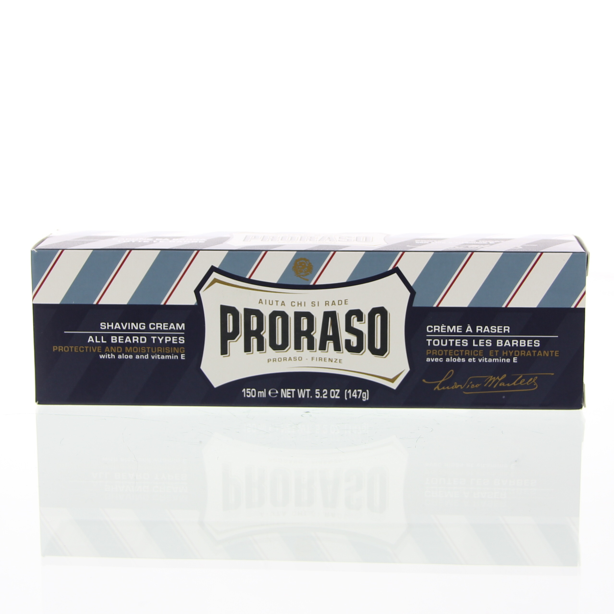 Proraso Blue Shaving Cream Protective Scheercrème Alle Baardtypen 150 ml