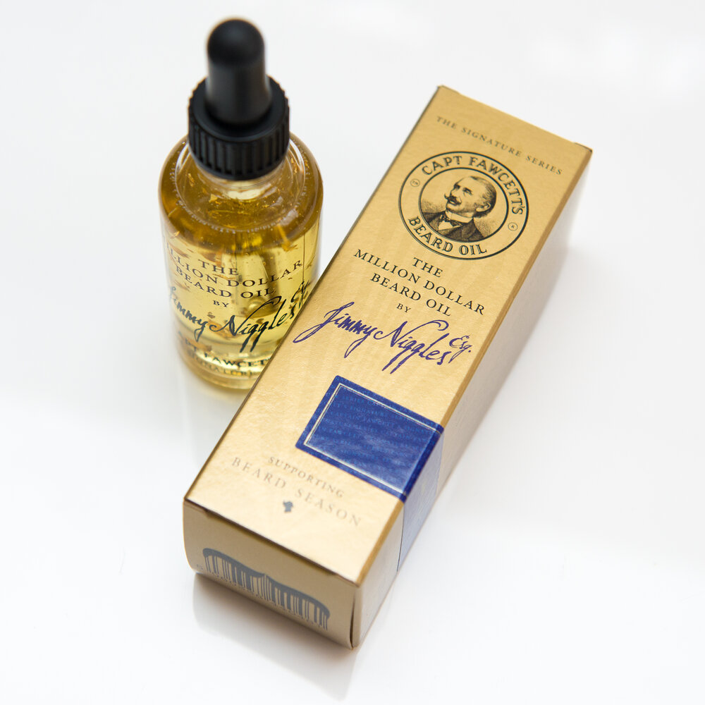 Captain Fawcett's Beard & Moustache Million Dollar Beard Oil  10 ml