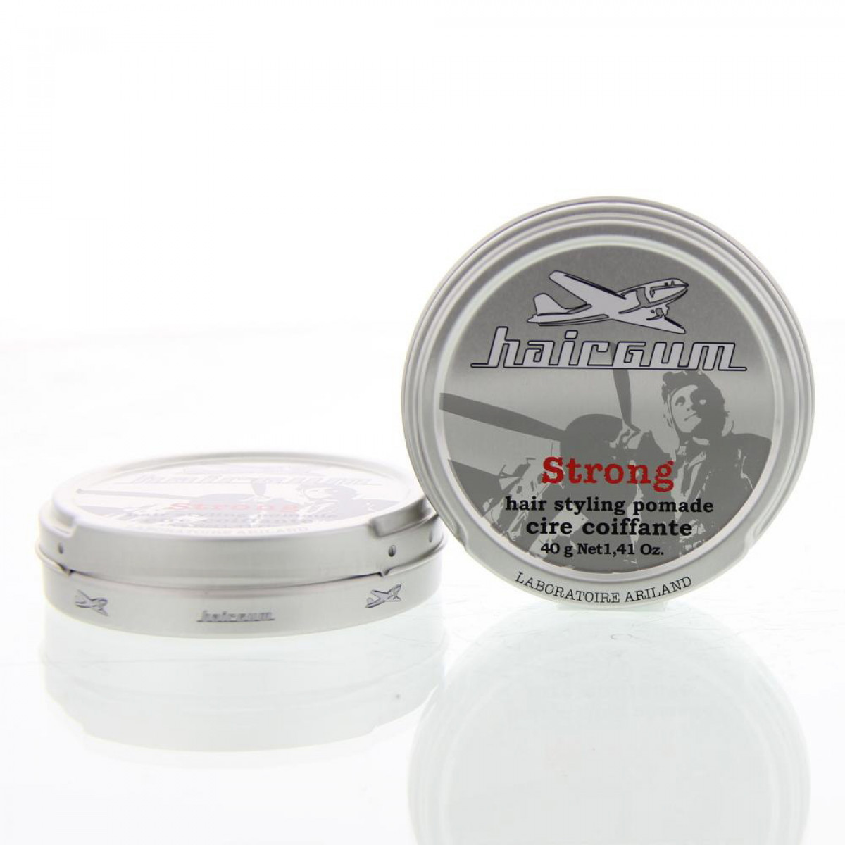Hairgum Hair Styling Pomades Strong Wax Ref.0220012 40 ml
