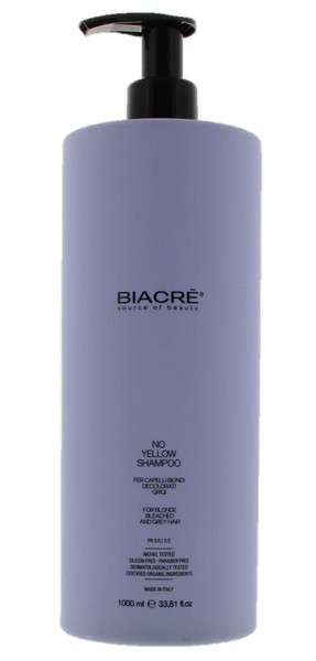 Biacrè No Yellow Shampoo Blond Haar 1000 ml