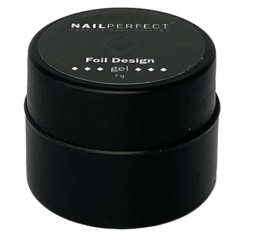 NailPerfect Gel Foil Design Gel Nagellak  Black 7 gr