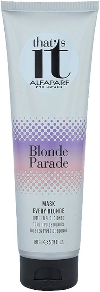 Alfaparf That's it Blonde Parade Mask Blond Haar 150 ml