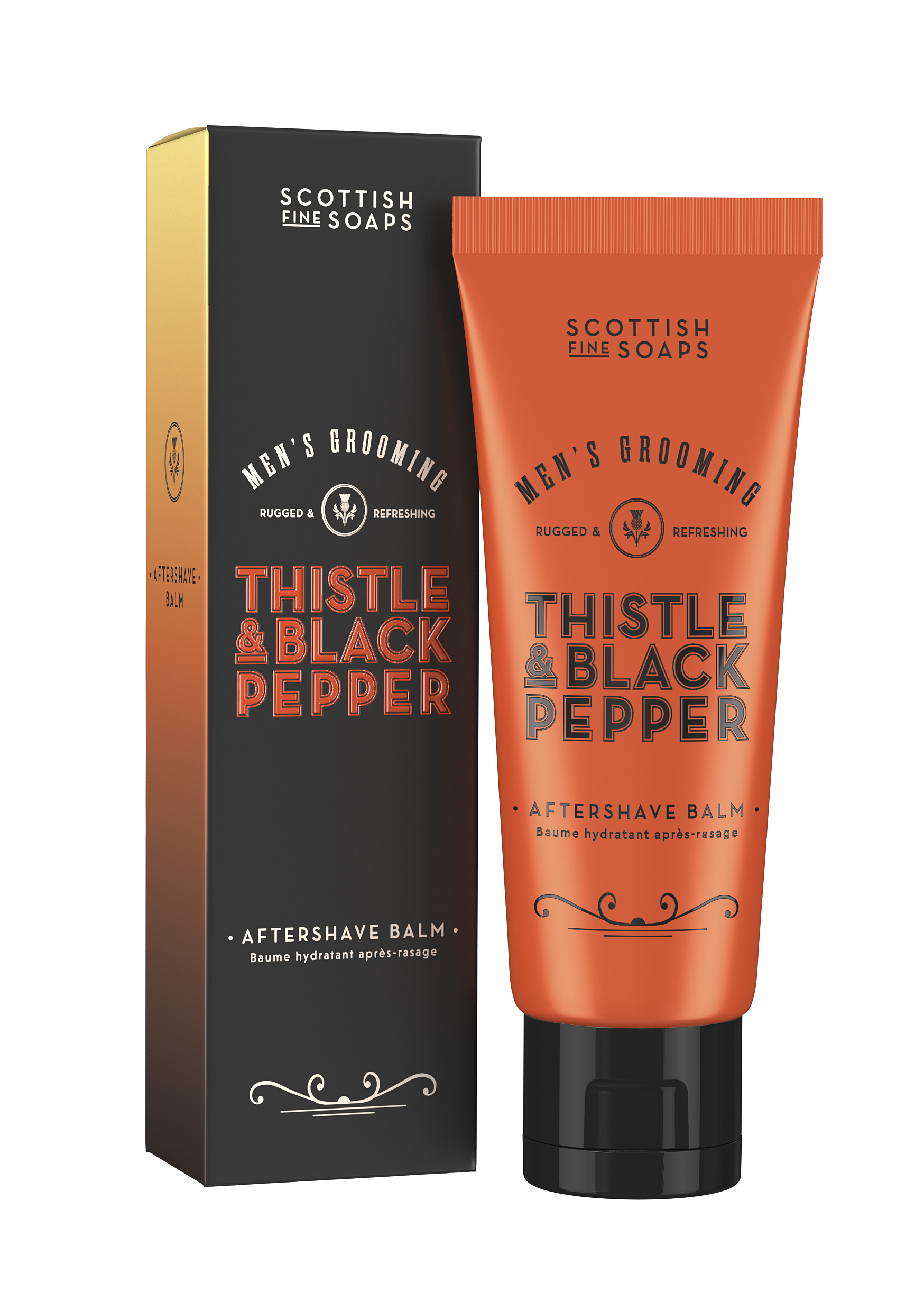 Scottish Fine Soaps Men's Grooming Thistle & Black Pepper Aftershave Balm  75 ml_2