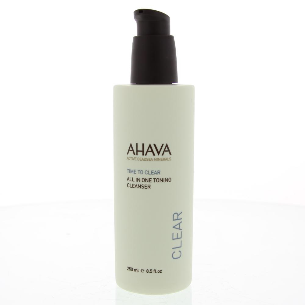 Ahava Time To Clear All In One Toning Cleanser Melk Reiniging 250 ml