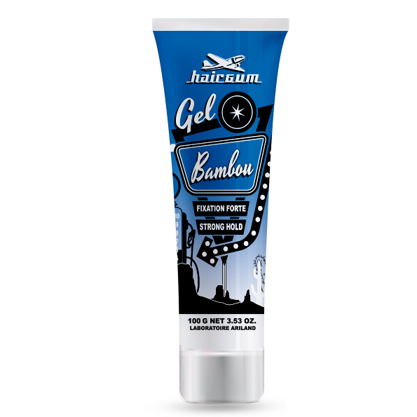 Hairgum Fixing Gel Bambou Gel Hold 6 - Strong Hold 100 gr