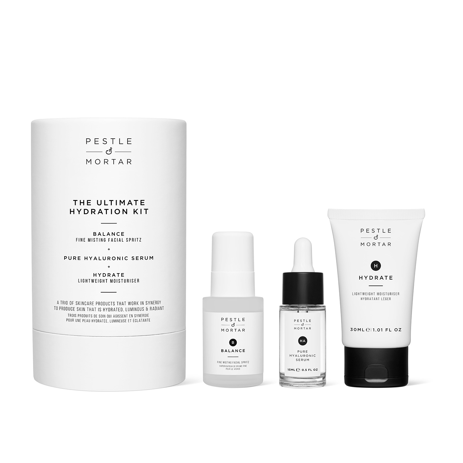 Pestle & Mortar Face The ultimate Hydratation Kit  1 Pak
