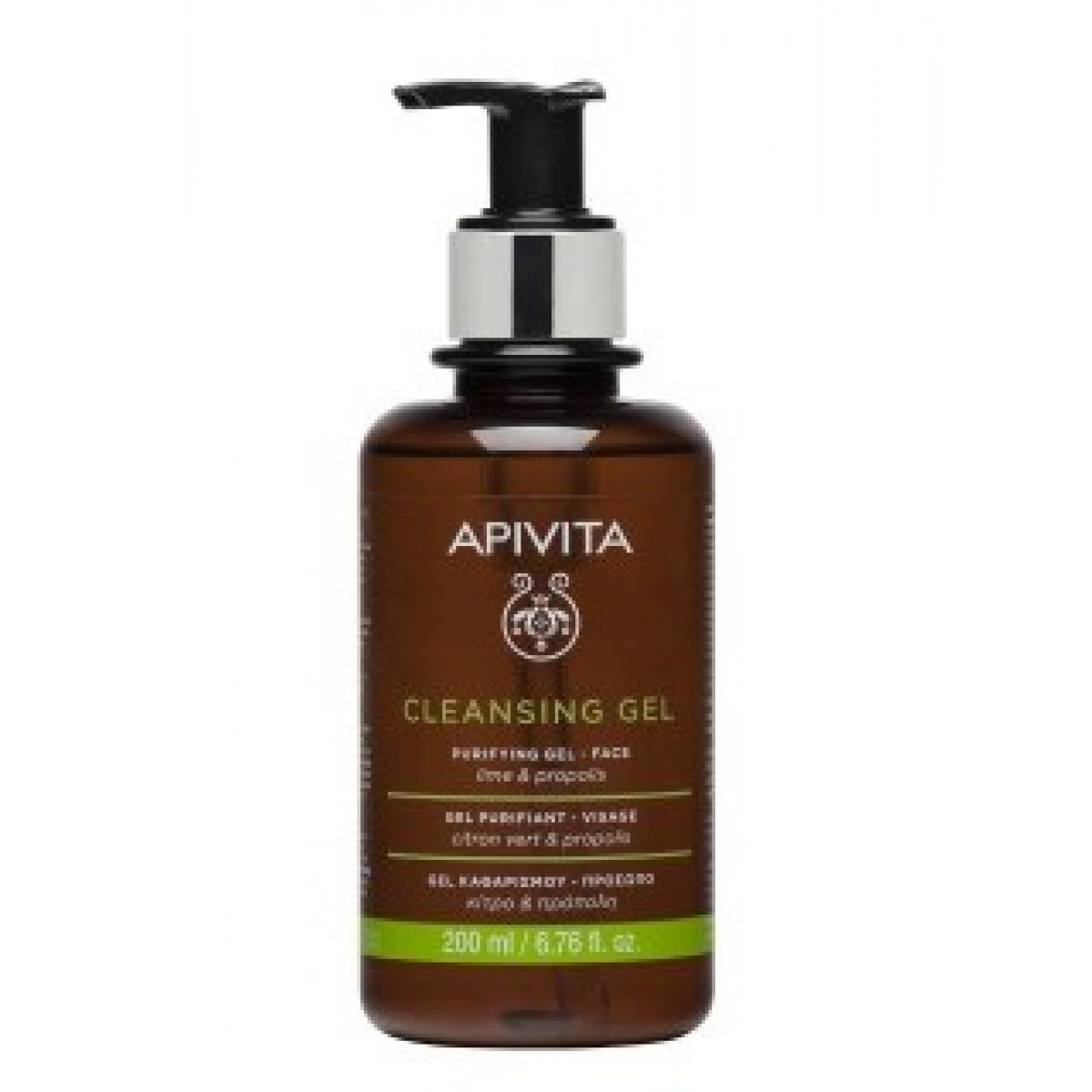 Apivita Cleansing Gel with Propolis & Lime 200 ml