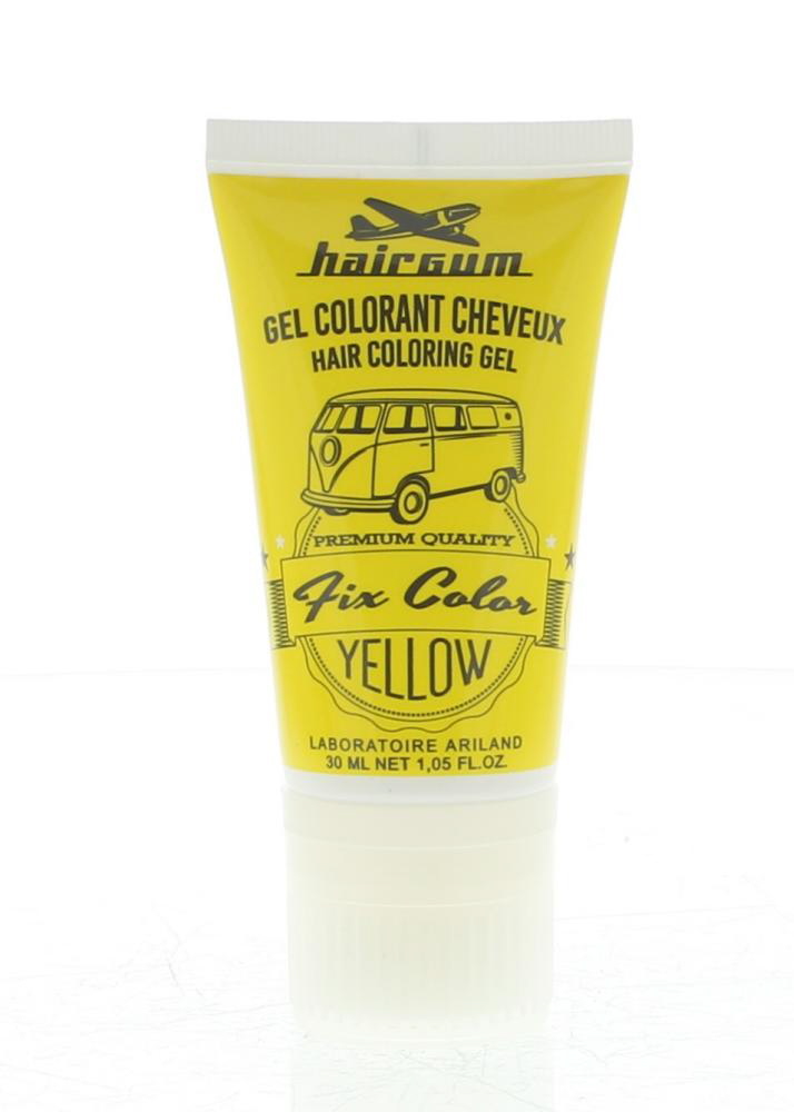 Hairgum Fix Color Hair Coloring Gel Ref.022400220 Yellow 30 ml