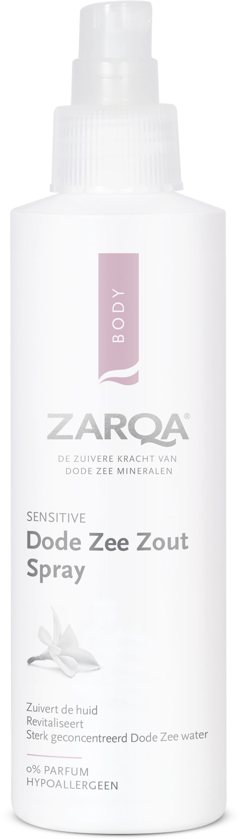 Zarqa Body Sensitive & Natural Sensitive Dead Sea Salt Spray 200ml